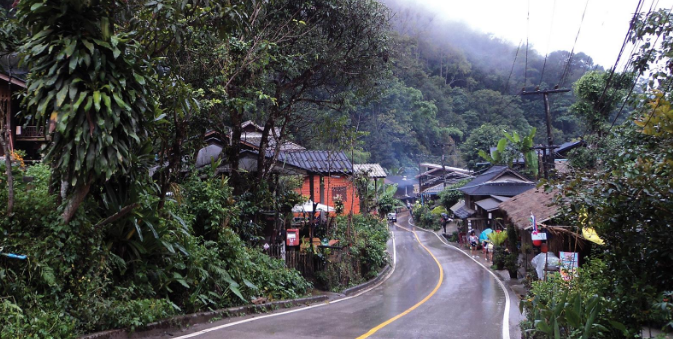 Mae Kampong village